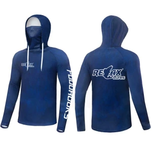Bluza Uv Relax Lures Upf 50+, Navy, Marime M
