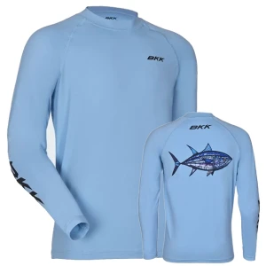 Bluza Uv Cu Maneca Lunga Bkk Performance Shirt Light Blue, Marime M
