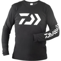 BLUZA DAIWA D-VEC LS BLACK MARIME L