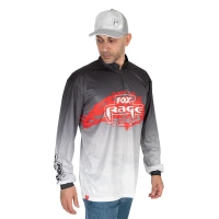 BLUZA FOX RAGE PERFORMANCE LONG SLEEVE SHIRT BLACK/GREY MAR L BLUZA FOX RAGE PERFORMANCE LONG SLEEVE SHIRT BLACK/GREY MAR L