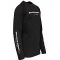 BLUZA SAVAGE GEAR SIGNATURE LOGO LONG SLEEVE BLACK CAVIAR MAR.L