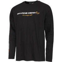 Bluza Savage Signature Logo Long Sleeve Black Caviar Mar.m