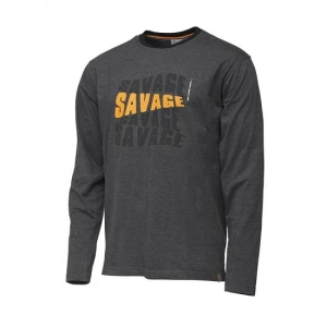 BLUZA SAVAGE SIMPLY LOGO-TEE LONG SLEEVE MARIME XXL BLUZA SAVAGE SIMPLY LOGO-TEE LONG SLEEVE MARIME XXL