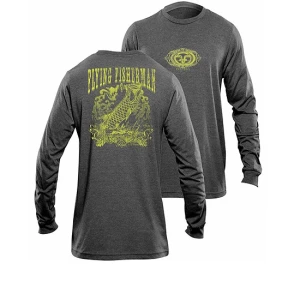 Bluza Flying Fisherman Tarpon Outlaw Gray Long Sleeve Tee Xxl
