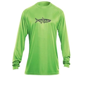 Bluza Flying Fisherman Tarpon Performance Tee Lime L