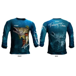 Bluza Jaxon Maneca Lunga Zander Blue Xl