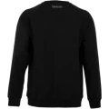 Bluza PRESTON Black Minimal Sweatshirt, Marime M