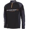 Bluza SAVAGE GEAR Tournament Gear 1/2 Zip, Black INK, Marimea XXL