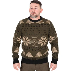 Pulover Fox Festive Jumper, Marime M