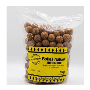 Boiles Bucovina Baits Natural Cereals 1kg 20mm