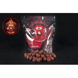 Boilies Dudi  Mister Red Super Hot Solubile 20mm  1kg