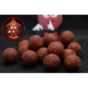 Boilies Dudi  Mister Red Super Hot Solubile 24 Mm  1kg