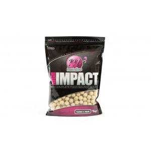 Boilies Mainline Fiert High Impact, 16mm, 1kg Peaches & Cream