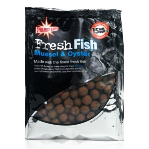 Dynamite Fresh Fish - Mussel  Oyster Boilies S/l 20mm