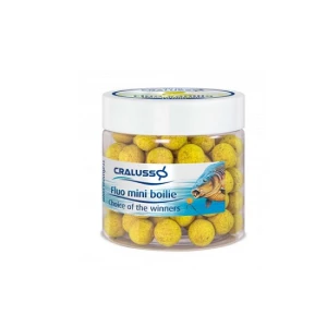 Boilies Pop Up Cralusso Fluo Mini Vanilie 12mm 40g