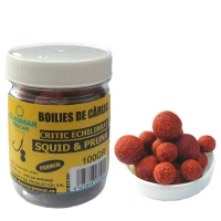 Boilies Claumar Fishmeal De Carlig Critic Echilibrat Squid&pruna 100gr