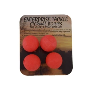 Boilies Enterprise Tackle Eternal Pop-up Fluoro Boilies 12mm - Red