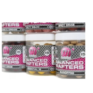 Boilies Mainline High Impact Balanced Wafters Peaches And Cream 18mm
