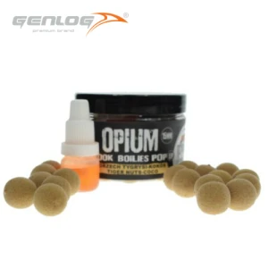 Genlog Boilies Pop Up Opium 15mm Pineapple Plus Extra Mini Dip