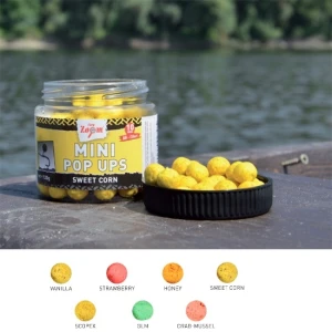 Mini Pop Ups Carp Zoom 10mm 120gr Strawberry