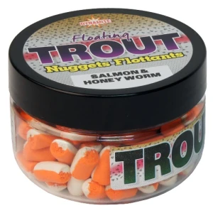 Nuggets Dynamite Baits Two Tone Floating - Salmon/honeyworm