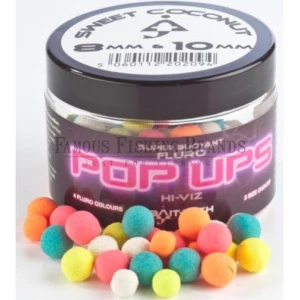Pop Up Bait-tech Fluo Sweet Coconut 8mm,10mm