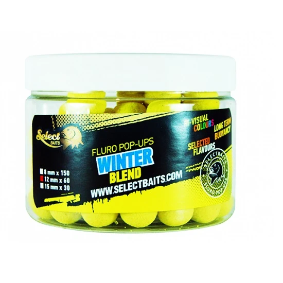 POP-UP SELECT BAITS 12MM YELLOW WINTER -so3212y (Select Baits)