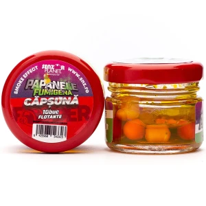 Papanele Fumigena Flotante Senzor Planet, Capsuna, 10buc/borcan
