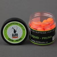 Pop Up 2.20 Baits Supreme, Portocaliu, Squid & Pruna, 16mm, 100ml Pop Up 2.20 Baits Supreme, Portocaliu, Squid & Pruna, 16mm, 100ml