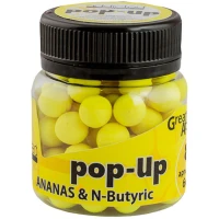 Pop Up Addicted Carp Baits Ananas & N-butyric, 8mm, aprox 60buc/borcan Pop Up Addicted Carp Baits Ananas & N-butyric, 8mm, aprox 60buc/borcan