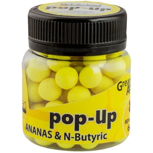 Pop Up Addicted Carp Baits Ananas & N-butyric, 8mm, Aprox 60buc/borcan