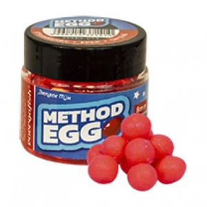 Pop-up Benzar Method Egg Capsuni Red, 8mm, 30ml/borcan