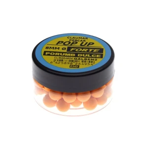 Pop Up Claumar Forte Porumb Dulce Portocaliu 15gr 8mm