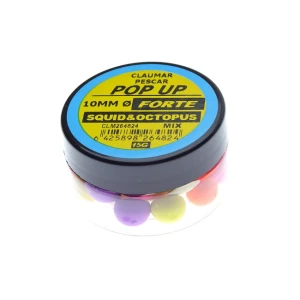 Pop Up Claumar Forte Squid$octopus Color Mix 15gr 10mm