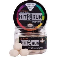Pop Up Critic Echilibrat Dynamite Baits Hit N Run Wafters by Rob Hughes 14mm 35g Bright White