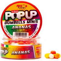 Pop Up Dumbell Senzor Planet Minis, Ananas, 4-5mm, 10g