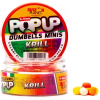 Pop Up Dumbell Senzor Planet Minis, Krill, 4-5mm, 10g