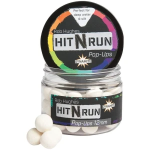 Pop Up Dynamite Baits Hit N\' Run Bright White, 12mm