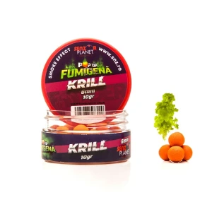 Pop Up Fumigena Senzor Method Feeder Krill Roz 6mm 10g Pop Up Fumigena Senzor Method Feeder Krill Roz 6mm 10g