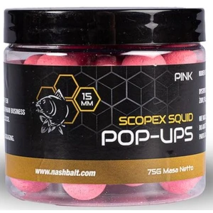 Pop Up Nash Scopex Squid 2024, Pink, 15mm, 75g Pop Up Nash Scopex Squid 2024, Pink, 15mm, 75g