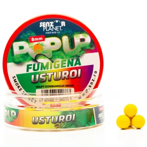 Pop Up SENZOR Fumigena, Usturoi, 8mm, 25g Pop Up SENZOR Fumigena, Usturoi, 8mm, 25g