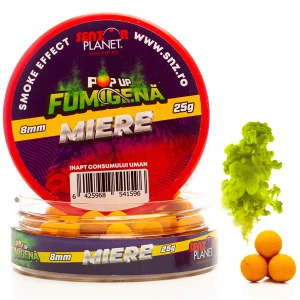 Pop Up Senzor Fumigena, Miere, 8mm, 25g Pop Up Senzor Fumigena, Miere, 8mm, 25g