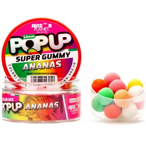 Pop Up Senzor Planet, Ananas, 14mm, 30g Pop Up Senzor Planet, Ananas, 14mm, 30g
