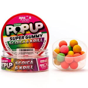 Pop Up Senzor Planet, Scoica & Krill, 12mm, 30g