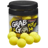 Pop Up Starbaits G&G Global Ananas, Galben, 14mm, 20g