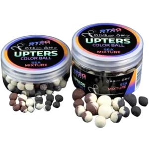 Pop Up Steg Upters Color Ball, Sea Mixture, 60g, 11-15mm Pop Up Steg Upters Color Ball, Sea Mixture, 60g, 11-15mm