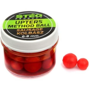 Pop Up Steg Upters Method Ball, Canati, 8mm, 10buc/borcan Pop Up Steg Upters Method Ball, Canati, 8mm, 10buc/borcan