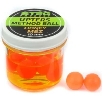 Pop Up Steg Upters Method Ball, Miere, 10mm, 8buc/borcan Pop Up Steg Upters Method Ball, Miere, 10mm, 8buc/borcan