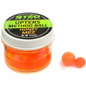 Pop Up Steg Upters Method Ball, Miere, 8mm, 10buc/borcan Pop Up Steg Upters Method Ball, Miere, 8mm, 10buc/borcan