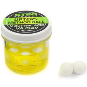 Pop Up Steg Upters Method Ball, N-Butyric, 10mm, 8buc/borcan Pop Up Steg Upters Method Ball, N-Butyric, 10mm, 8buc/borcan
